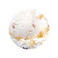 мороженое с орехом